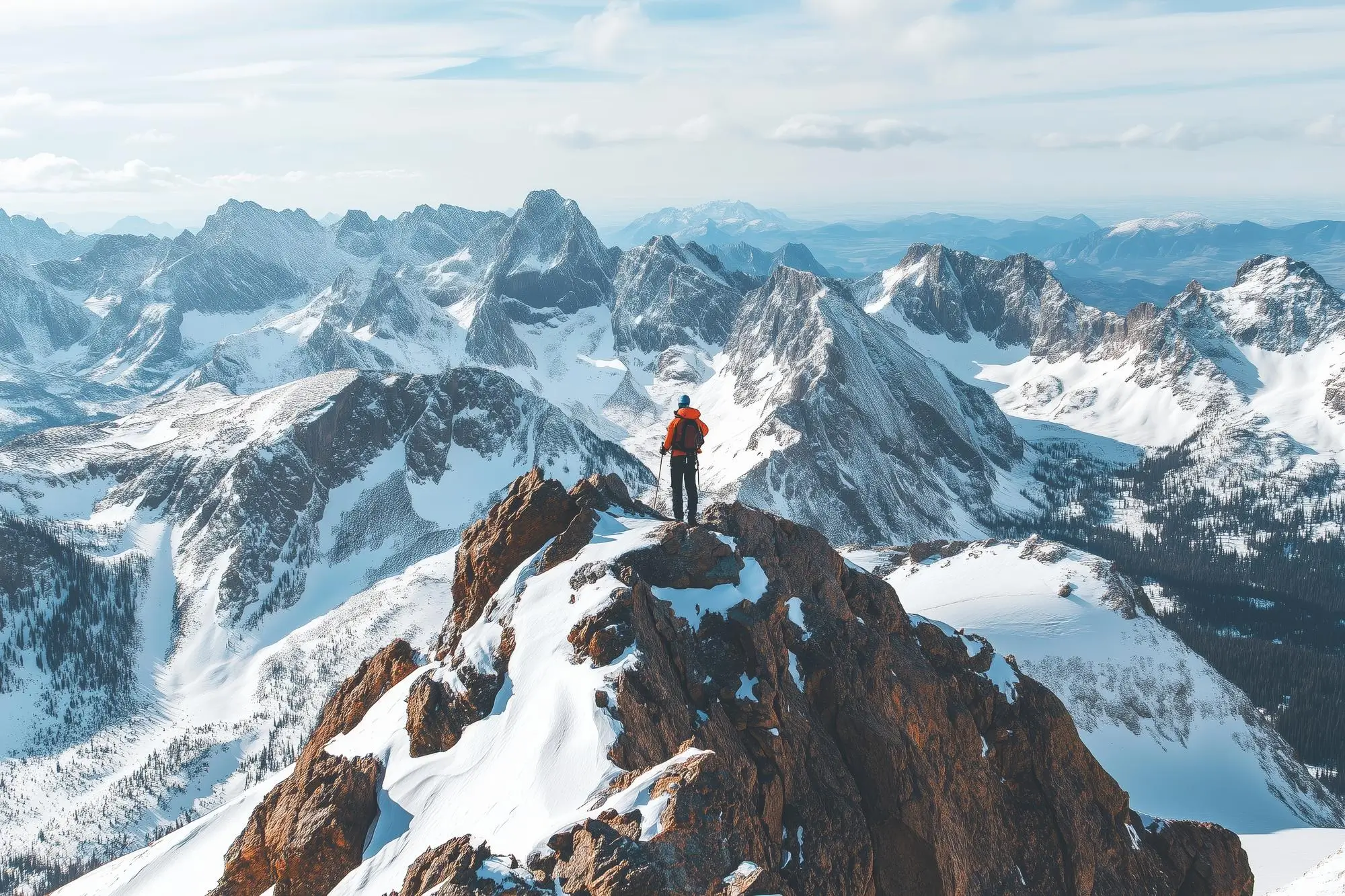 Alpiniste-sommet - Contacter NexStage